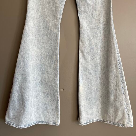 VERONICA BEARD Sheridan Exaggerated Flare Jeans Size 25 High Rise Stretch Chic - Picture 16 of 16